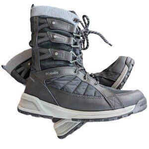 Columbia Women's Lace Up Thermal Waterproof Winter Boots - Size 9